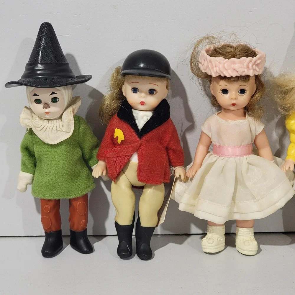Madame Alexander McDonalds Happy Meal Dolls Lot of 5 Pinocchio Equestrian Wendy